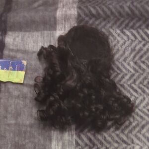 Voluminous Black Curly Hair Extension